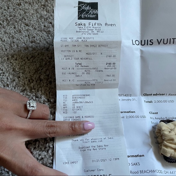 LV World Tour Neverfull MM - Picture 9 of 9